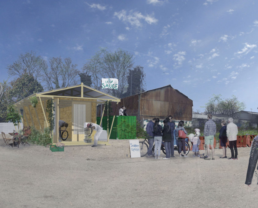 Un bar dans la prairie - image projet